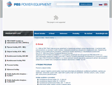 Tablet Screenshot of pbspe.cz
